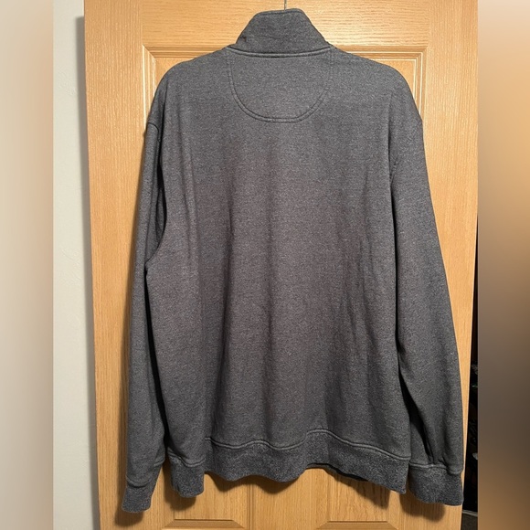 Men's IZOD Advantage SportFlex Performance Stretch Fleece Quarter-Zip Pullover - Picture 4 of 9